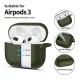 Tech-Protect Silicone Hook Case for Apple AirPods 3, Green