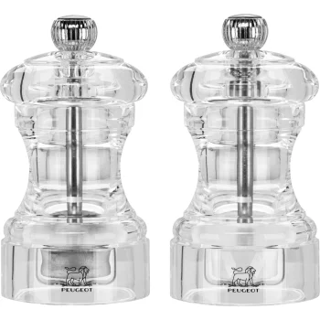 Peugeot Bistro Salt and Pepper Mill Set 10 cm Duo Acrylic