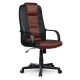 Sofotel Swivel Office Chair, Black-Brown