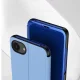 Clear View Flip Cover Case for iPhone 16e / 17e - Blue