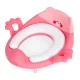 ECOTOYS Children\'s Toilet Training Seat with Handles and Soft Cushion, Pink