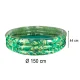 Inflatable Kids Pool with Leaf Motif, 150 cm