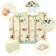 4Fizjo Pandy i Indianie Foldable Educational Play Mat for Kids, 200 x 180 cm