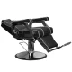 Gabbiano Paulo Barber Chair, Black