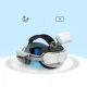 BoboVR P4U Head Strap with Battery for PICO 4 Ultra and Ultra Enterprise, White