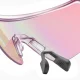 Rockbros Photochromic Cycling Glasses with UV Protection and Optical Insert, Clear Purple