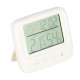 Digital Indoor Thermometer and Hygrometer with Clock and Alarm