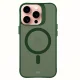 3mk Smoke MagCase for iPhone 16 Pro Max Green Translucent