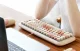 MOFII Candy BT Bluetooth/USB Wireless Mechanical Keyboard With Backlight, yellow