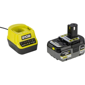 Ryobi RC18120-140X 18V ONE+ Battery and Charger Kit 4.0Ah