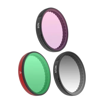 Sunnylife OA5-FI905 Filter Set (MCUV, CPL, ND8) for DJI Osmo Action 5 Pro / 4 / 3