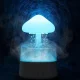 Ruhhy Air Humidifier with Night Light and Rain Effect, 450 ml, White
