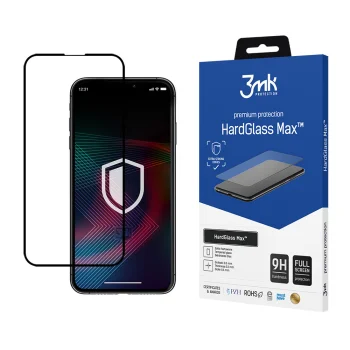 Tempered glass iPhone 14 Plus 9H from the 3mk HardGlass Max series