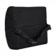 Lumbar Support Pillow Promedix PR-216 Memory Foam, 34x33x12 cm, Black