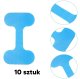 Cable label straps, 10 pcs, assorted colors