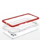 Case for Samsung Galaxy A42 5G Hybrid Armor Clear 3 in 1, Red