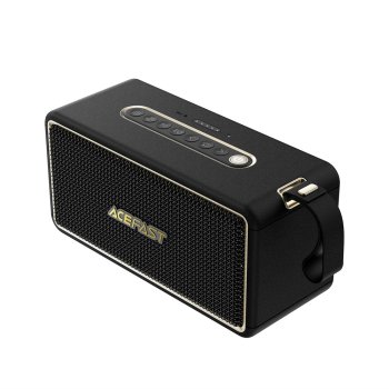 Беспроводная колонка Acefast K3 Ultra Bluetooth 5.4 с RGB - Черная