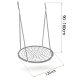 Neo-Sport NS-104 Spider Web Saucer Swing 120 cm for Kids and Adults