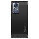 Xiaomi 12 Pro Spigen Rugged Armor Case Cover, Black | Telefona Maciņš Vāks Apvalks Bampers