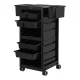Gabbiano 68B Hairdressing Trolley, Black