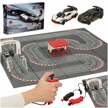 Electric Racing Car Track with 2 Cars and Controllers GD-03