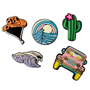 TFO 3D Sticker Set Summer, 5 pcs