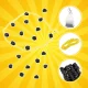 Magnetic Stones Strategy Game Kruzzel 26601, 20 Pieces
