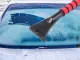 2-in-1 Car Ice Scraper and Snow Brush, 87 cm