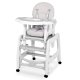 Ricokids 7090 Sinco 5-in-1 barošanas krēsliņš, pelēks