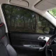 Car Window Sunshades with Mosquito Net, Black, 2 Pcs