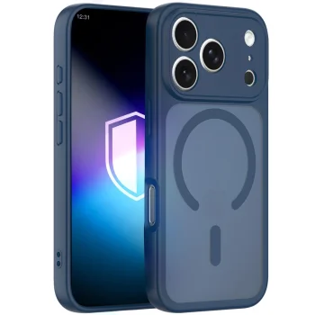 3mk Misty MagCase for iPhone 17 Pro, Blue