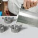 Metal Candle Wick Centering Tool Holder, Silver