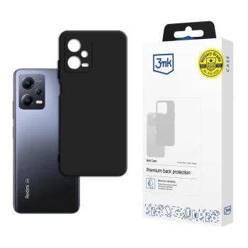 3mk Matt Case for Xiaomi Redmi Note 12 5G / Poco X5 5G - Black