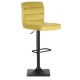 Sofotel Drava Bar Stool with Backrest, Yellow