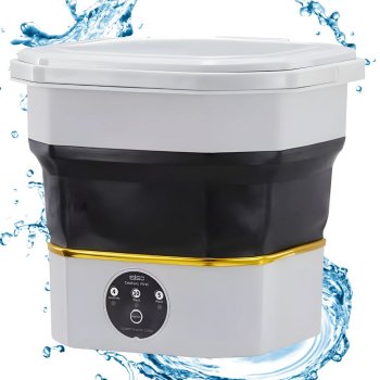 Portable Folding Mini Washing Machine 6L for Travel and Camping