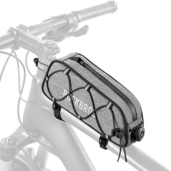 Rockbros TL004 ROAD TO SKY 0.7L Waterproof Frame Bike Bag - Gray
