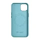 iCarer Litchi Genuine Leather Case for iPhone 14 Plus with MagSafe WMI14220711-GN - Green