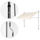 MultiGarden Retractable Balcony Awning 300x120 cm Waterproof, Beige
