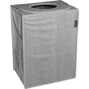 Brabantia Collapsible Laundry Bag, 55 L, Grey