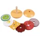 Kruzzel Wooden Burger Sorter with Order Cards