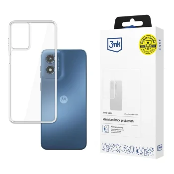 3mk Armor Case for Motorola Moto G Play 2024, Transparent