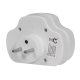 Maclean MCE142 Triple Socket Adapter with Switch
