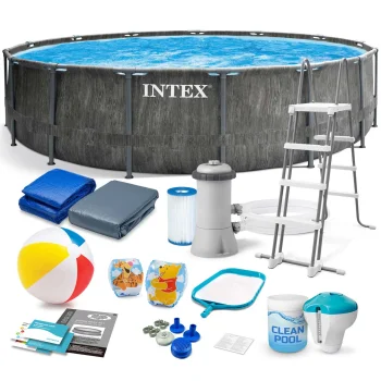 Intex 26742 Frame Pool Set 457 x 122 cm with Filter Pump and Ladder