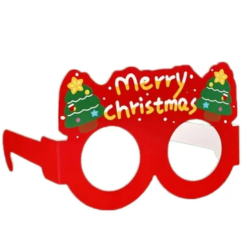 Children’s festive paper glasses, 6 pcs, colorful