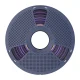 Sunlu PLA+ Silk Dual Color 3D Printer Filament (Black and Purple)