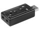 External USB Sound Card 7.1 with Headphone and Microphone Jack