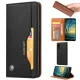 Huawei P20 2018 (EML-L29) PU Leather Wallet Book Case Cover, Black