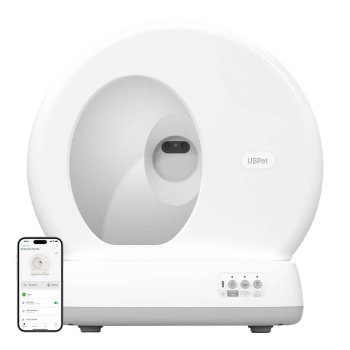Smart Self-Cleaning Cat Litter Box UBPet C10 Pro with Camera