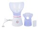 Facial steam sauna and nasal inhaler humidifier, pink, blue