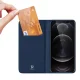 Dux Ducis iPhone 13 Pro Max Wallet Case Skin Pro, Blue
